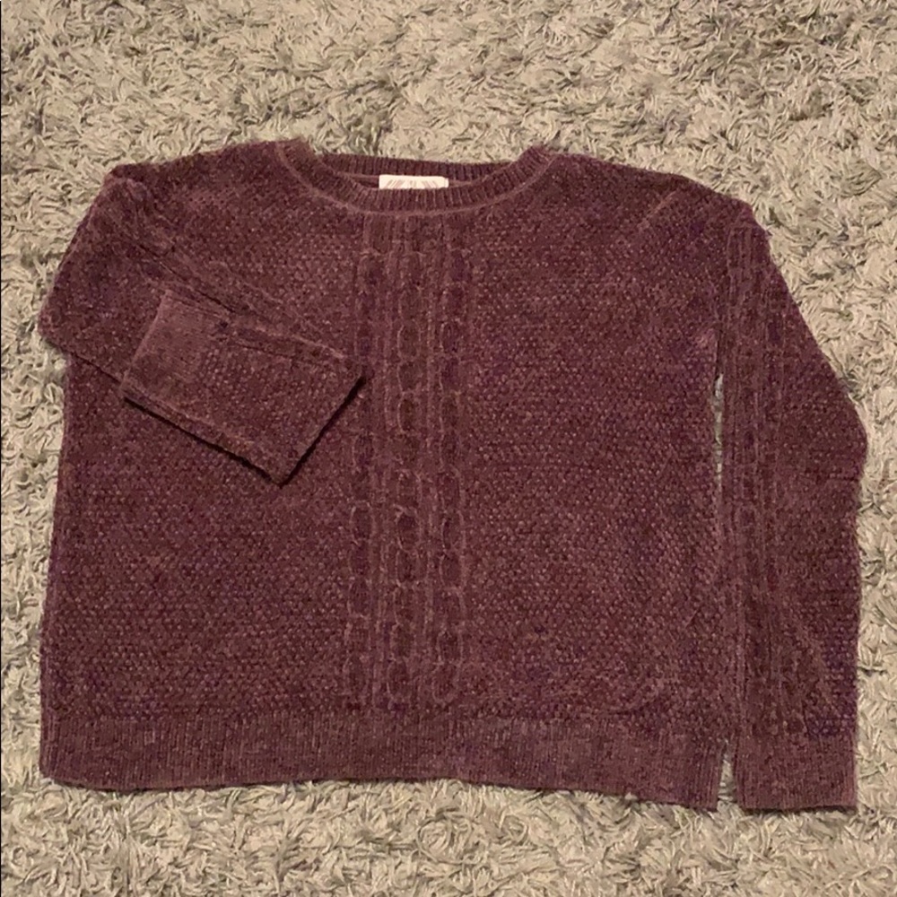 Purple sweater